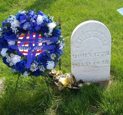 Bailey Gough grave marker
