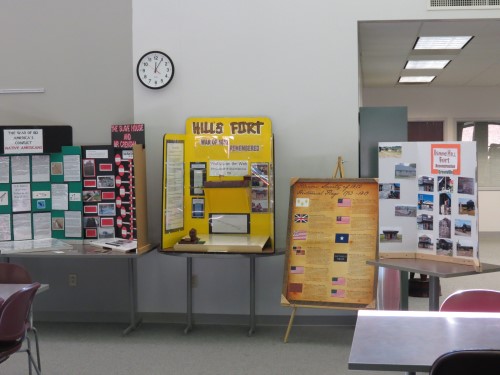 displays at Kaskaskia College